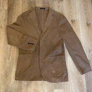 Hugh & Crye Seneca Blazer in Tan